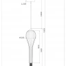 Подвесной светильник Arte Lamp Waterfall A1577SP-1GO