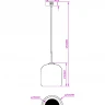 Подвесной светильник Myfar Charlie MR2132-1PL