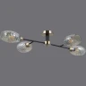 Люстра на штанге Illumico IL0285-4CSQ-79 BK AB