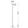 Подвесной светильник Arte Lamp Cameron A7710SP-1AB