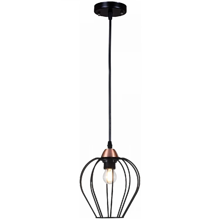 Подвесной светильник Illumico IL2001-1PA-05 BK ROSE GD