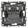 Розетка 2P+E Schuko со шторками Эра 12-2102-15 Б0019326