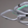 Потолочная люстра Reluce 06321-3.3-05 WH+CR (RGB)