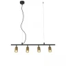 Подвесная люстра Crystal Lux CLT 015C4 L800 BL-GO