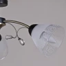 Люстра на штанге Illumico IL0287-3CSQ-29 BK AB