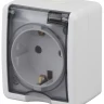 Розетка 2P+E со шторками и 2xUSB Эра 11-2402-01 Б0020714