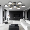 Люстра на штанге Ambrella Light Linetech Comfort FL4866