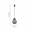 Подвесной светильник Favourite Ortus 4269-1P