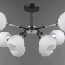 Люстра на штанге Illumico IL0715-8CSQ-24 BK CR LIBRA