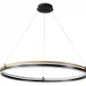 Подвесной светодиодный светильник Crystal Lux FERNANDO SP88W LED D1000 BLACK/GOLD