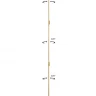 Торшер Crystal Lux Largo LARGO PT25W GOLD