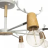 Люстра на штанге Loft IT Sven 10024/8 White