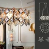 Подвесная люстра Ambrella Light Traditional TR5185