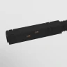 Прямой коннектор питания Maytoni Magnetic track system TRA004PC-22B