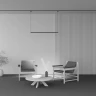 Трековый подвесной магнитный светильник Maytoni Points TR169-1-52W3K-M-B