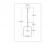 Подвесной светильник Arte Lamp Padova A2404SP-23AM