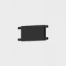 Соединитель прямой для магнитного шинопровода Italline IT09-9028 black