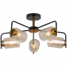 Люстра на штанге Illumico IL8248-5COU-79 BK GD