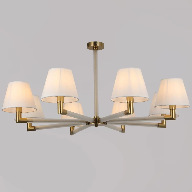 Люстра на штанге Illumico IL0501-8P-79 BRASS
