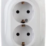 Розетка 2x2P+E Schuko Эра 12-2106-01 Б0031228