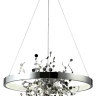 Подвесная люстра Crystal Lux GARDEN SPLED+3 D600 CHROME