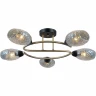 Люстра на штанге Illumico IL0300-5CSQ-79 BK AB