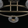 Люстра на штанге Illumico IL0300-5CSQ-79 BK AB
