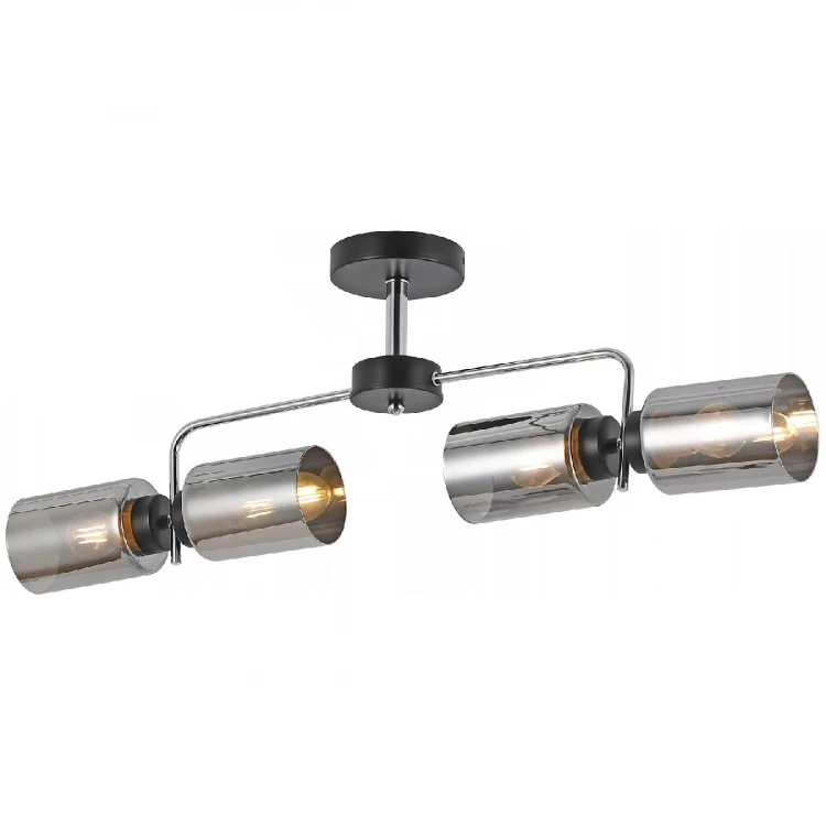 Люстра на штанге Illumico IL8249-4COU-79 BK CR