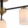 Люстра на штанге Illumico IL8250-3COU-79 BK GD