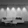 Накладной светильник Maytoni Alfa LED C064CL-8W2.7K-RD-B