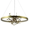 Подвесная люстра Crystal Lux GARDEN SPLED+4 D800 GOLD