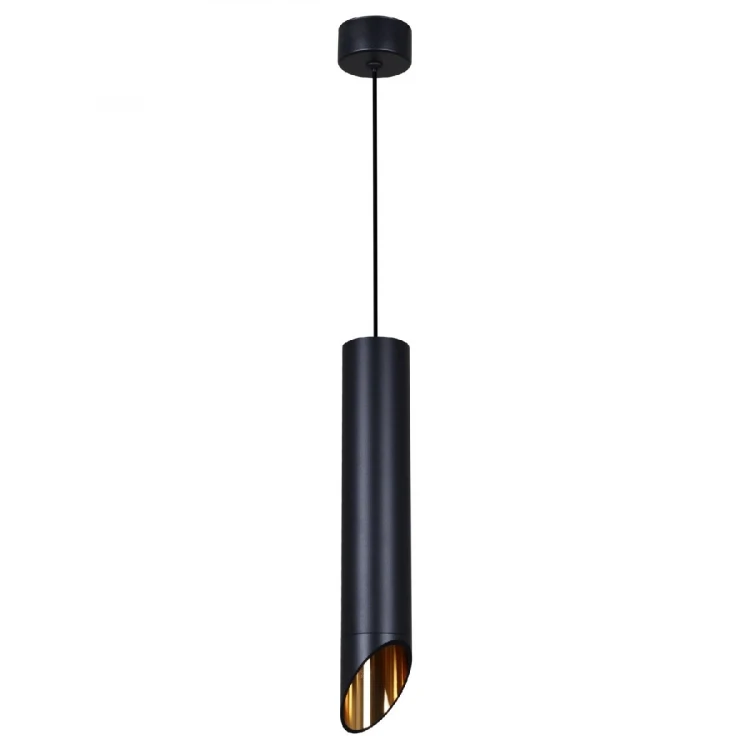 Подвесной светильник Reluce 16007-0.9-001LD 300mm GU10 BK+GD