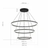 Каскадная люстра ST Luce Euclidics SL1018.403.03