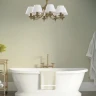 Люстра на штанге Kutek San Marino Lampshade SAN-ZW-8(P/A)CR
