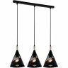Подвесной светильник Reluce 03250-3.9-03 BK+WOOD