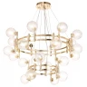 Подвесная люстра Crystal Lux LUXURY SP16+8 GOLD