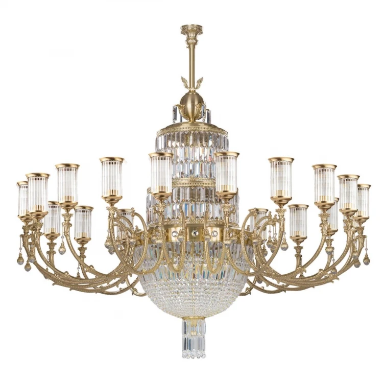 Люстра на штанге Kutek SIENNA-CRYSTAL SWAROVSKI SIE-ZW-20(P)