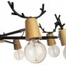 Люстра на штанге Loft IT Sven 10024/8 Black