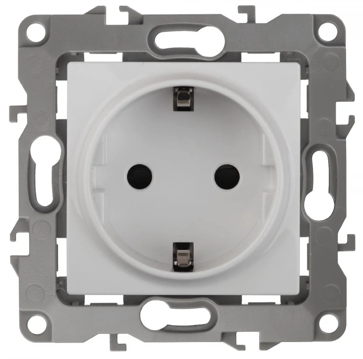 Розетка 2P+E Schuko Эра 12-2101-01 Б0014675