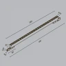 Трековый магнитный светильник Maytoni Points TR193-1-20W2.7K-M-B