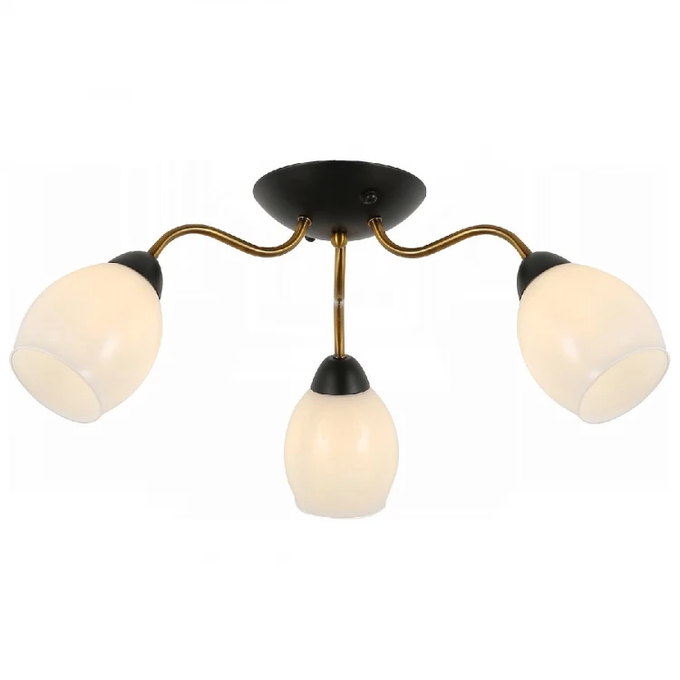 Потолочная люстра Illumico IL8193-3COU-79 BK GD