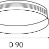 Декоративное кольцо Italline IT02-013 ring gold