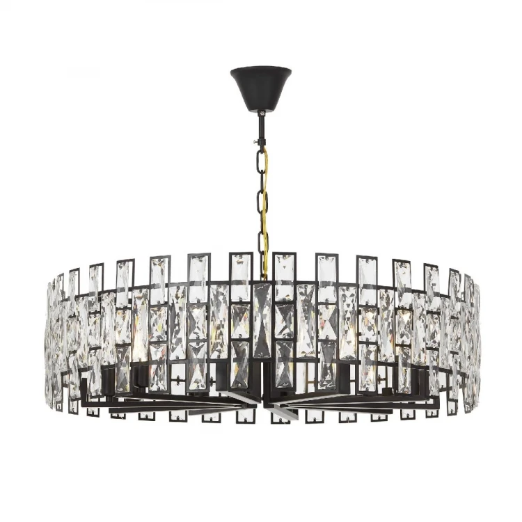 Подвесная люстра Lumina Deco Florina LDP 7041-800 BK