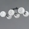 Потолочная люстра Illumico IL0791-6CSQ-25 BK CR TRENTO