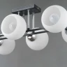 Потолочная люстра Illumico IL0791-6CSQ-25 BK CR TRENTO