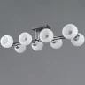 Потолочная люстра Illumico IL0791-8CSQ-25 BK CR TRENTO