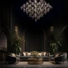 Подвесная люстра Loft IT Mira 10259/800 Gold Asfour