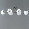 Потолочная люстра Illumico IL0798-6CSQ-25 BK AB TRENTO