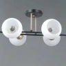 Потолочная люстра Illumico IL0798-6CSQ-25 BK AB TRENTO