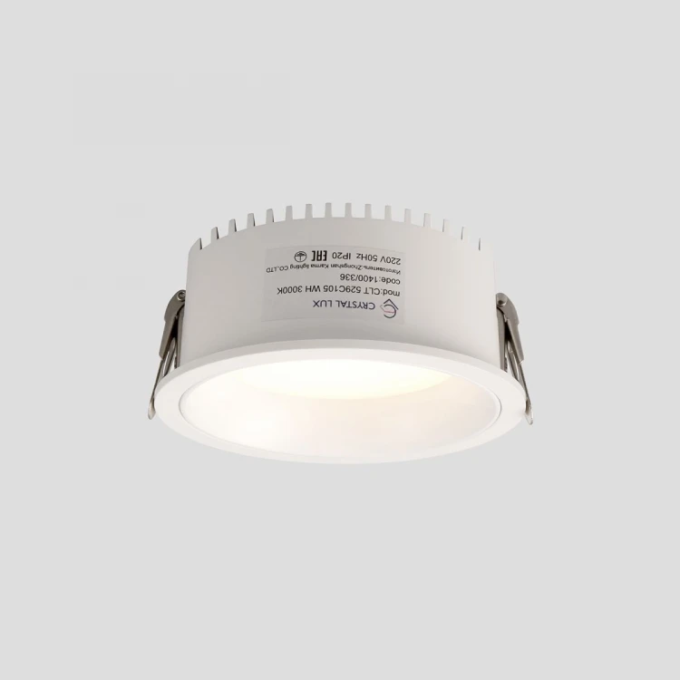 Встраиваемый светильник Crystal Lux CLT 529C105 WH 3000K